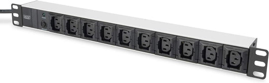 Digitus Multipresa 10 Prese Femmina Iec C13 1 Unita' 19'' per Armadi Rack (Dn-95404)