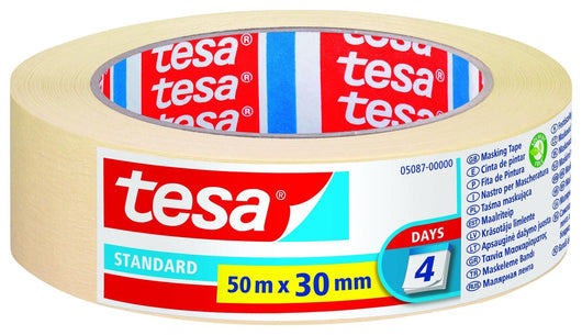 TESA Nastro in carta adesivo 30 mm x 50 m Beige