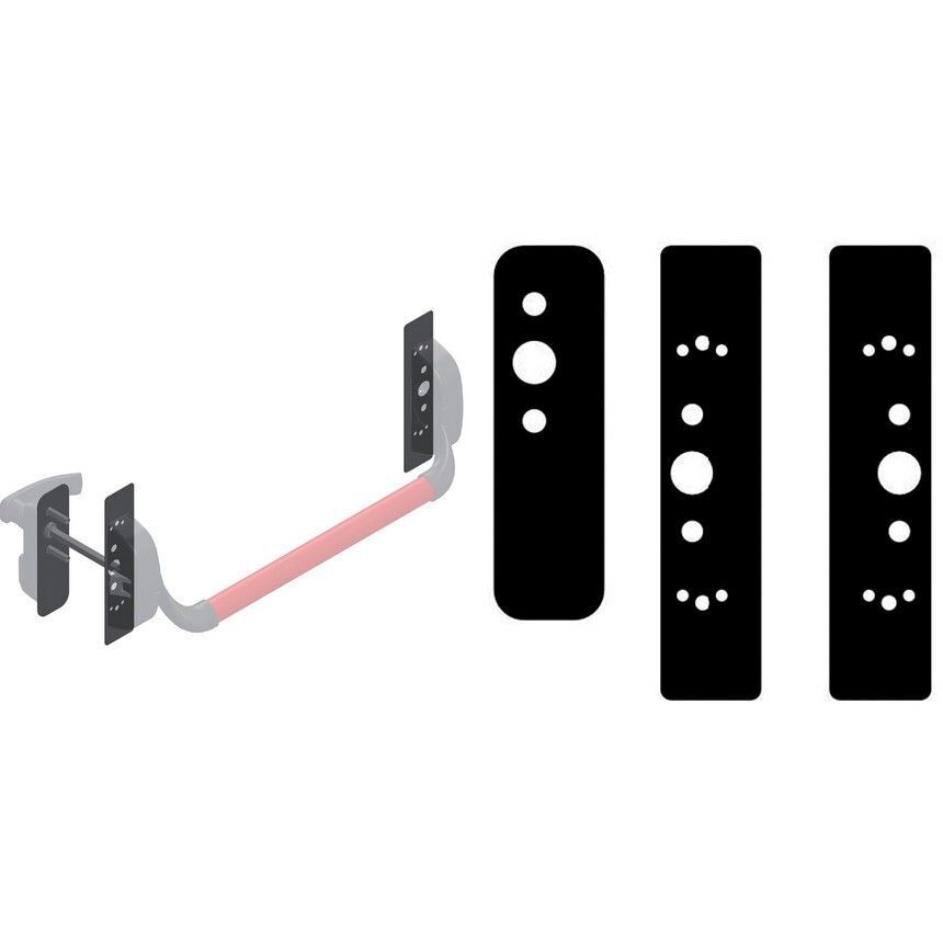 Iseo 94100655 Kit Placche Per Antipanico