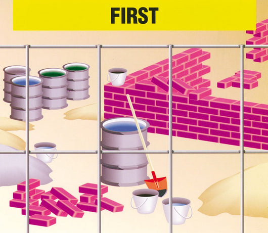 rete per recinzioni elet/zinc first maglia mm.13x25 ï filo mm.1,40-h cm. 80 cod:ferx.vit2518