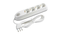 bticino Poker prolunghe e multiple 1,5 m 4 presa(e) AC Interno Bianco