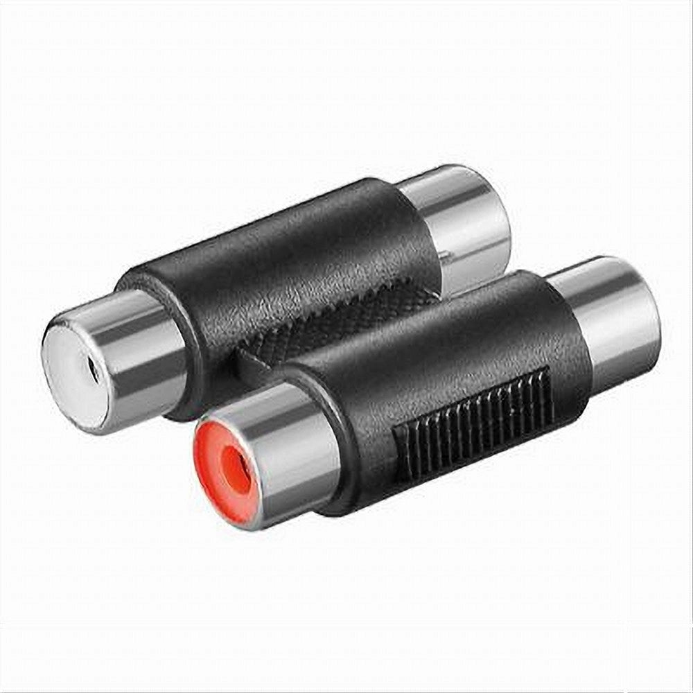 Trade Shop - Connettore Adattatore Accoppiatore Audio Stereo 2 X Rca A 2 X Rca Femmina C-048 -