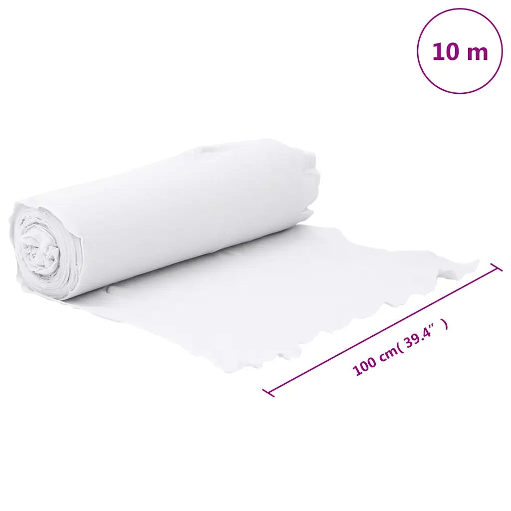 Membrana Geotessile Bianca 1x10 m in Fibra di Poliestere CFW4768711
