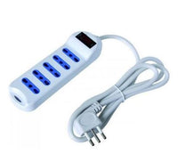 Vigor-Blinky Multiprese 5 Prese con Interruttore Bipasso Sp.90‹ 16a