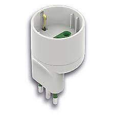 Link Led Adattatore Schuko 16AT Bianco