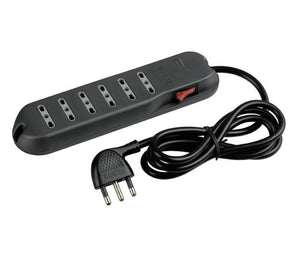 bticino 3631GB prolunghe e multiple 6 presa(e) AC Nero