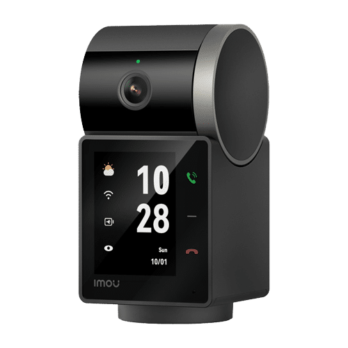 Imou Telecamera REX VT Pro da 3K (5Mp) motorizzata con schermo a colori per effettuare videochiamate. Funzione memo e tracking