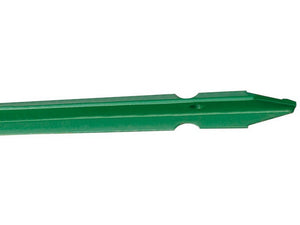 paletto per recinzioni plastificato verde h cm.200 mm.35x35x3,5 cod:ferx.vit52621