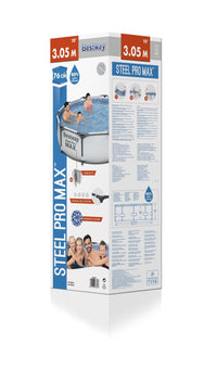 Bestway Steel Pro 56406 piscina fuori terra Piscina con bordi Piscina rotonda 4678 L