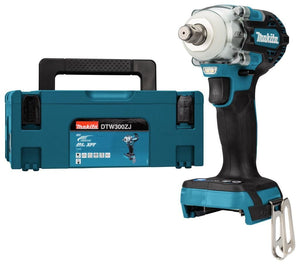Makita DTW300ZJ Akku-Schlagschrauber 3200 Giri/min Nero, Blu, Grigio