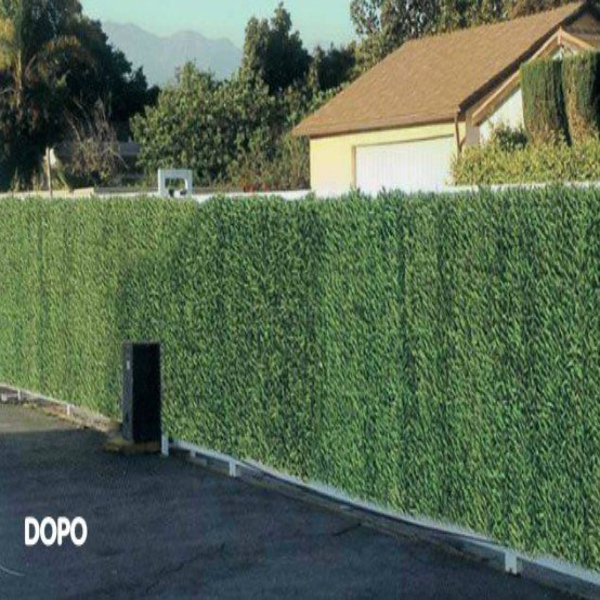 Siepe sintetica artificiale arella green screen sempreverde varie misure 1,50 m