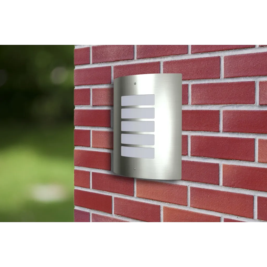 AppliquÃ¨ lampione da giardino in acciaio inox per interni ed esterni cod mxl 75298