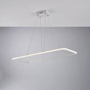 Lampadario A Sospensione Moderno Conrad Sbc Metallo Bianco Led 45W 4000K 4900Lm
