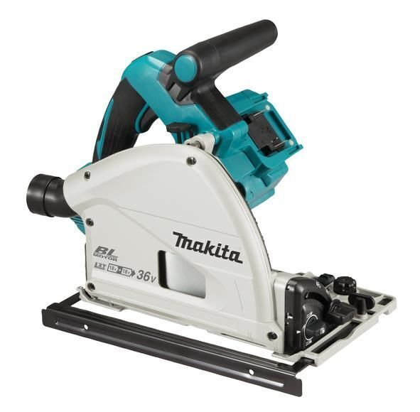 Makita DSP600ZJ sega circolare portatile 16,5 cm Nero, Blu 6300 Giri/min
