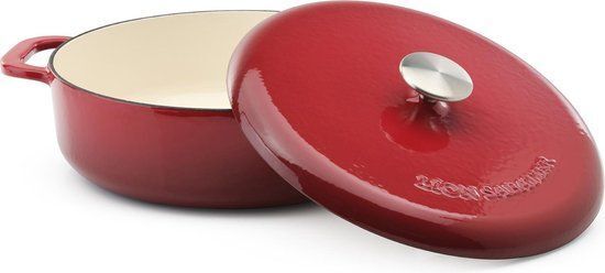 Sabatier Eterno Padella in ghisa con coperchio 25 cm