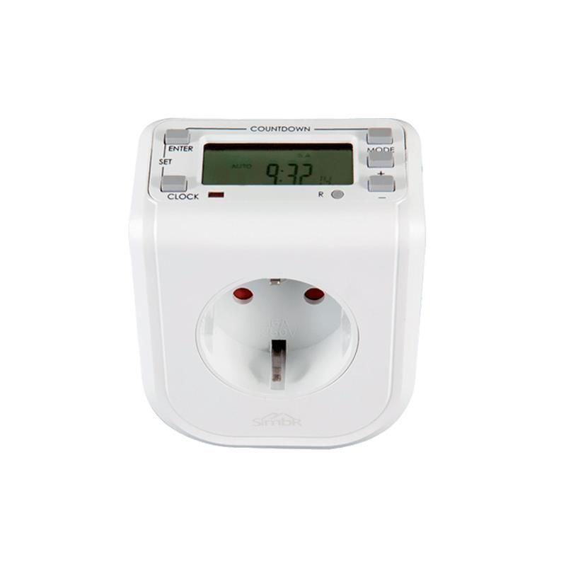 nuovaVideosuono 50141 timer elettrico Bianco