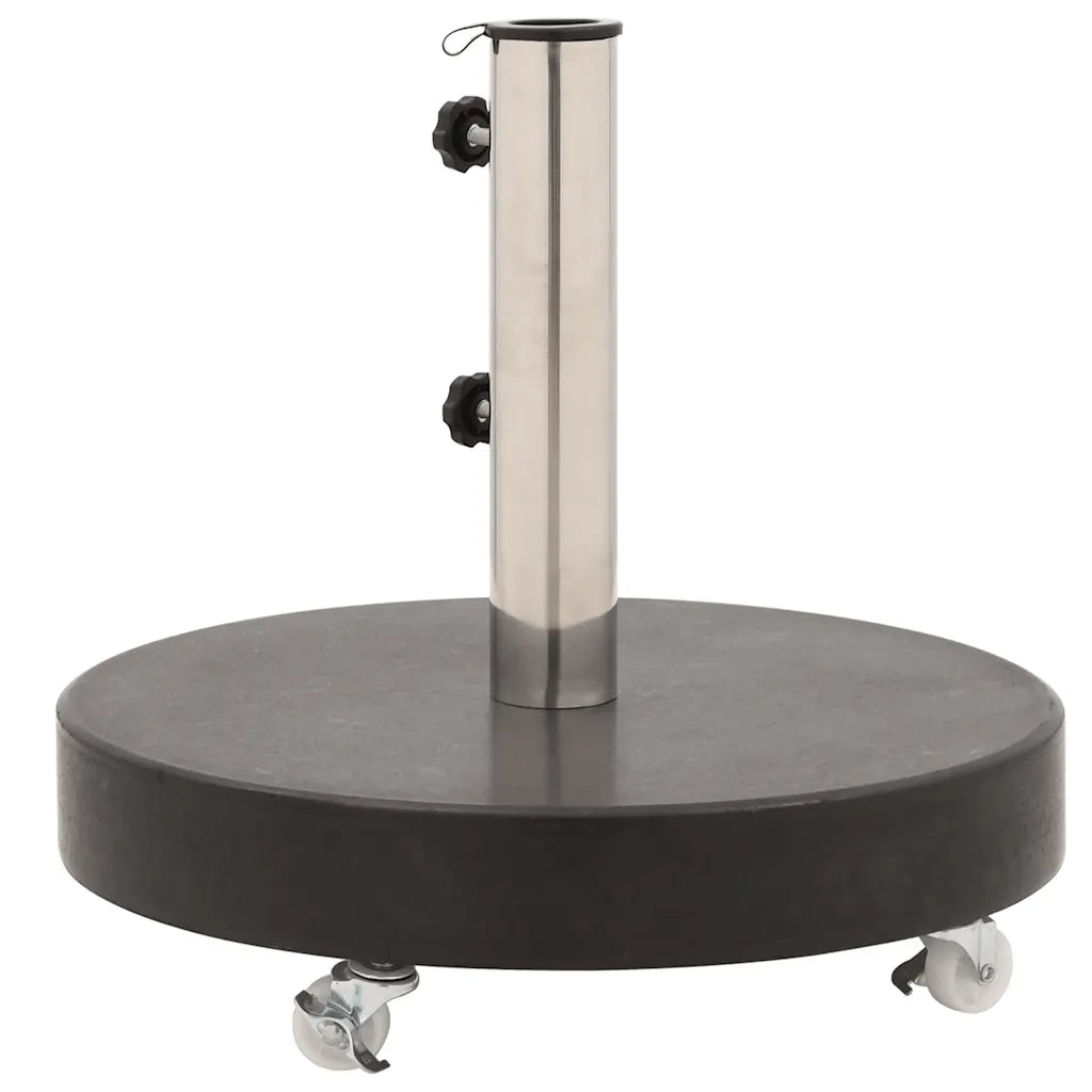 Base per Ombrellone in Granito 30 kg Circolare Nera CFW7609565
