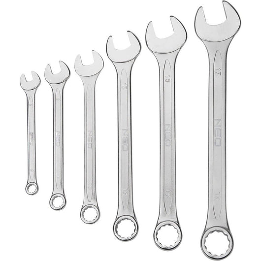 Topex 09-751 chiavi combinate 6- 6-19 mm, 8 pezzi assortiti ds