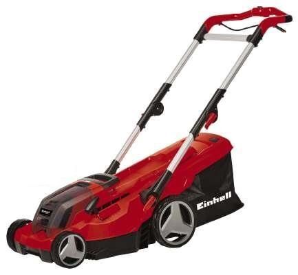 Einhell GE-CM 36/37 Li-Solo tagliaerba Tagliaerba a spinta Batteria Nero, Rosso