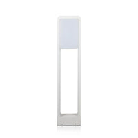 Lampada da bollard a LED da 10 W Samsung Chip White Body IP65 3000K