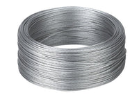 filo elettrificato per recinto in acciaio zincato intrecciato mt. 200 ï mm. cod:ferx.vit48085