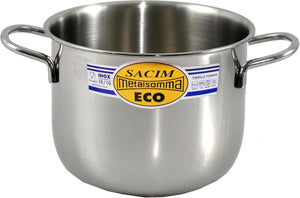 Pentola Cuocitutto per induzione con 2 manici Lt.6 Cm.22