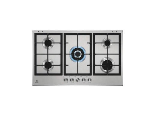 Electrolux KGS9536SX Acciaio inossidabile Da incasso 90 cm Gas 5 Fornello(i)
