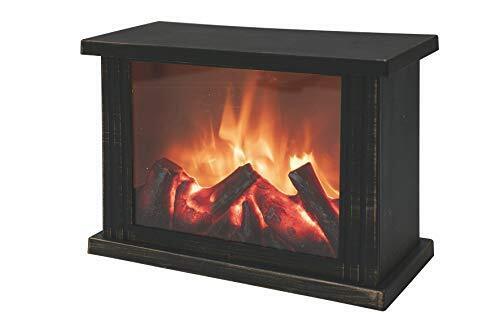 Lanterna Fuoco Finto 27.5X11.5X20 Cm