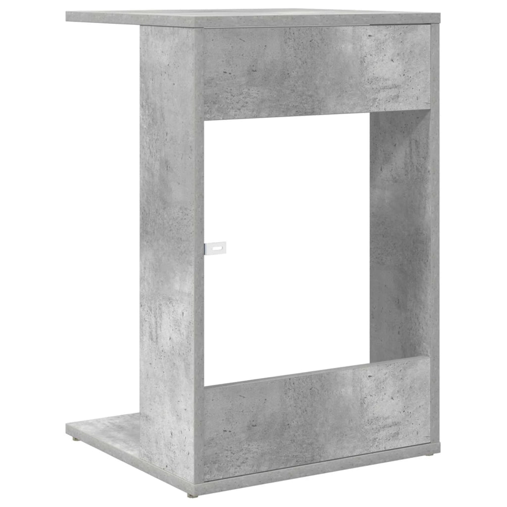Tavolo laterale Grigio cemento 40 x 38 x 62,5 cm 8000367