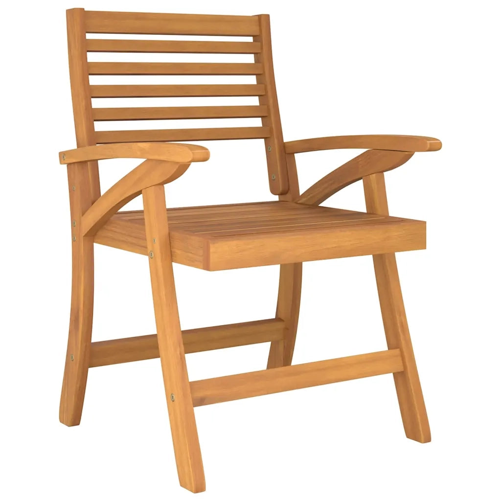 Set da Pranzo per Giardino 5 pz in Legno Massello di Acacia 3156864