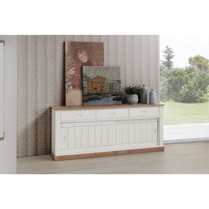 MADIA ANTHONY 220X50XH95CM PINO / WOTAN