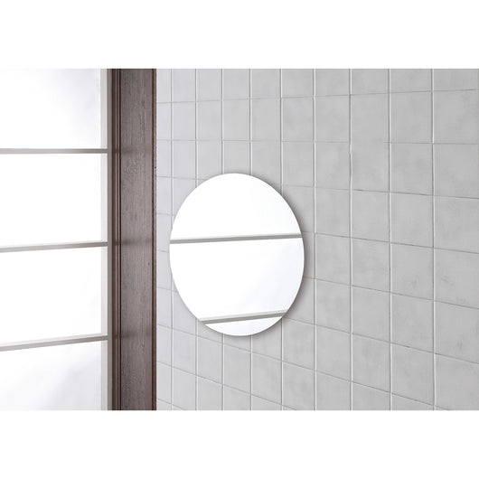 SPECCHIO BASIC D.80CM TONDO FILO LUCIDO.