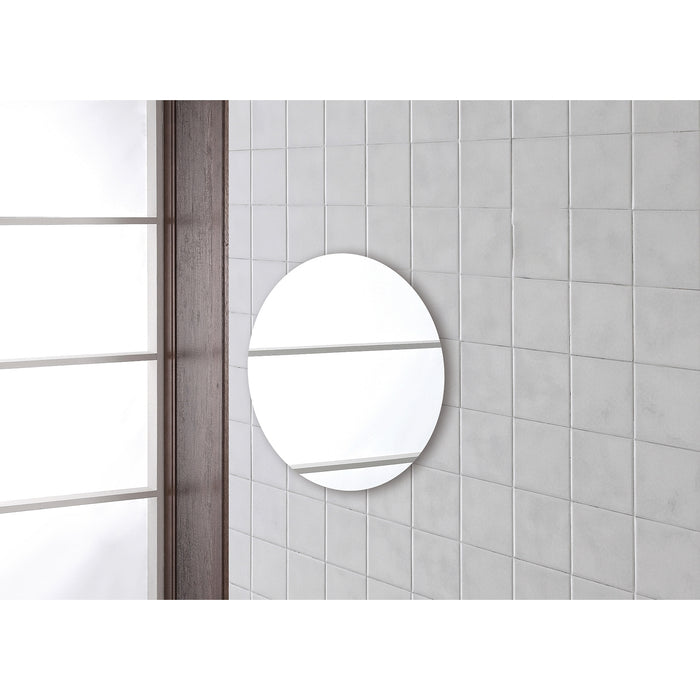 SPECCHIO BASIC D.80CM TONDO FILO LUCIDO.