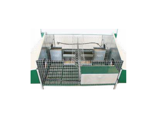 Conigliera Alba 200410 Ropet da esterno quattro scomparti fattrici 163x123x110cm