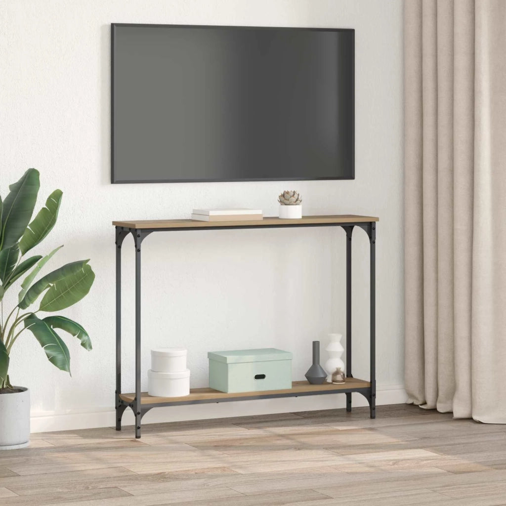 Tavolo consolle Rovere artigianale 100 x 22,5 x 75 cm 882191