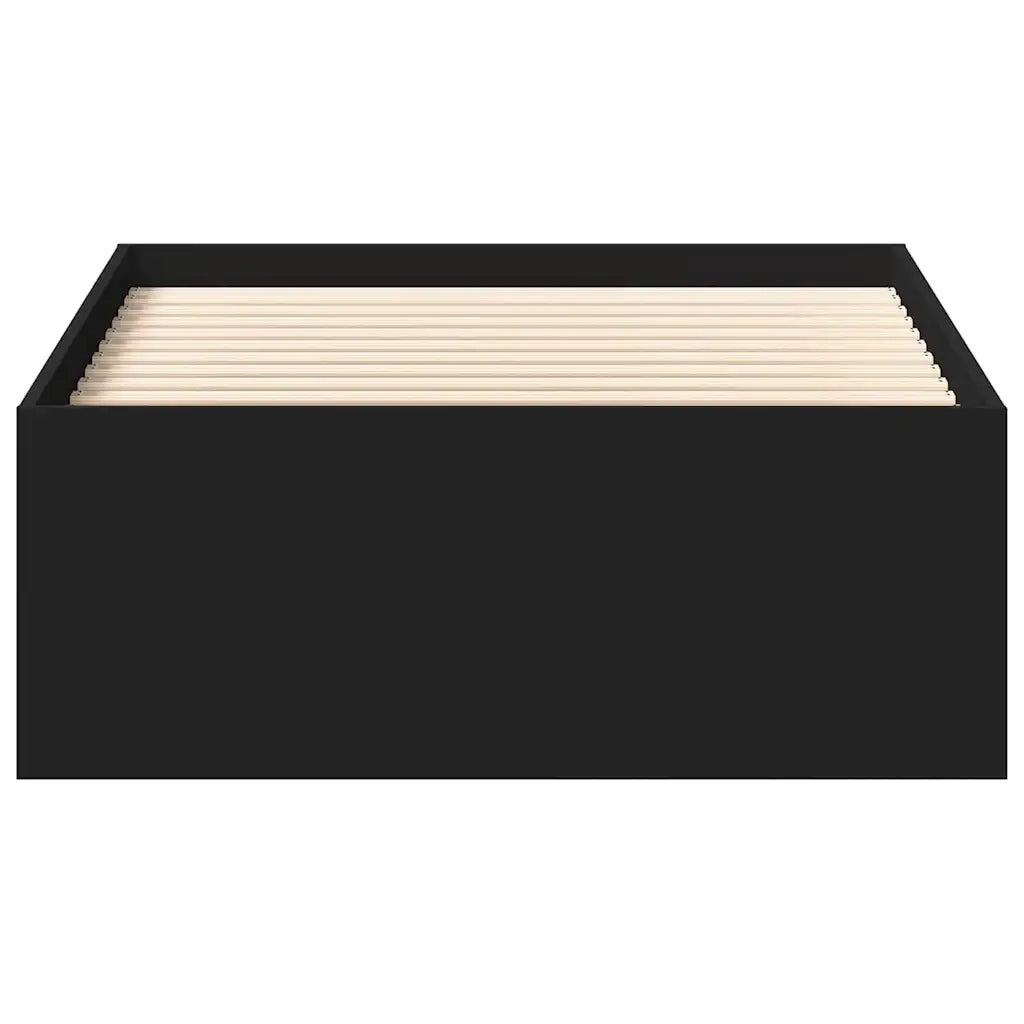 Letto singolo | Letto per adulti | Giroletto Nero 90x200 cm