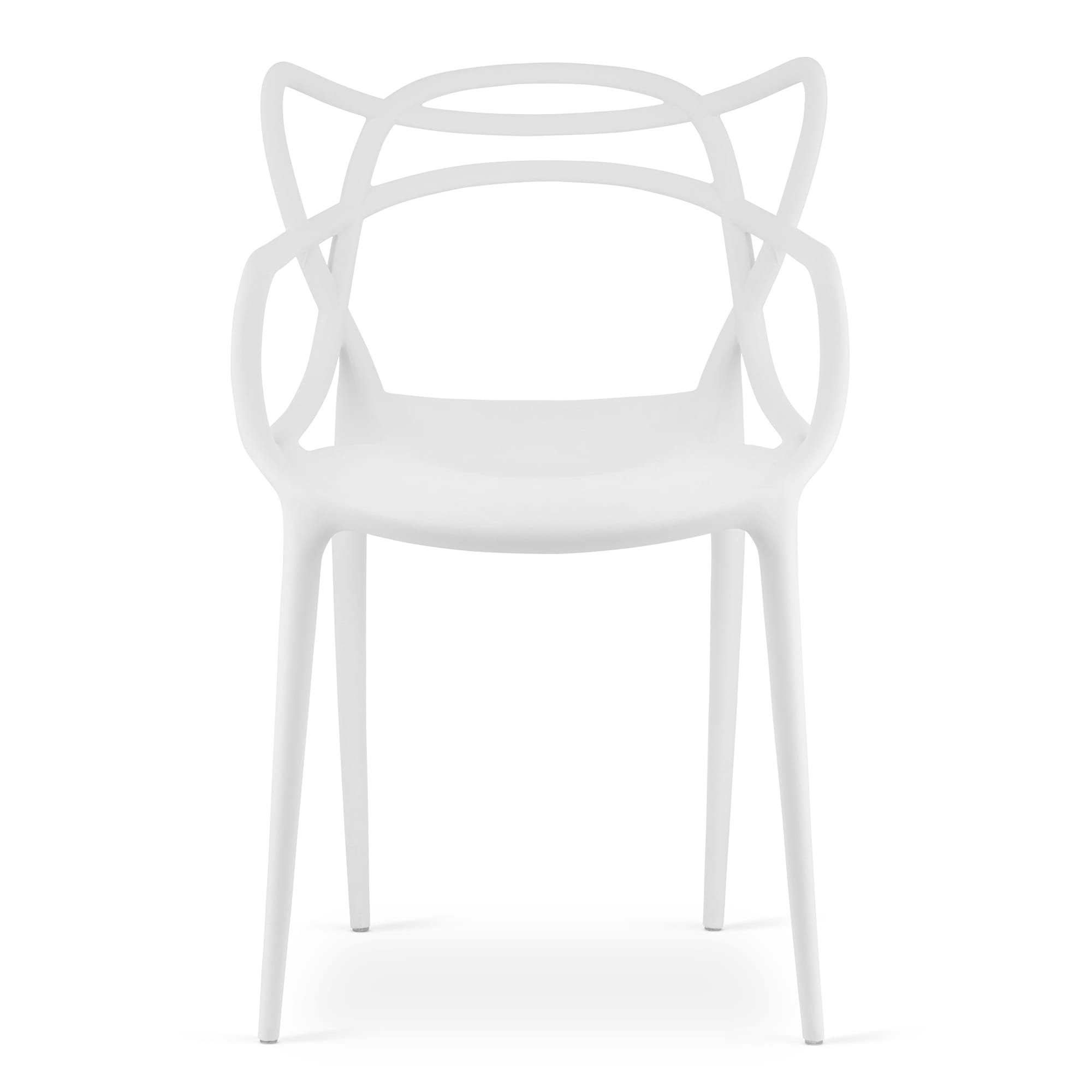 Sedia VALORA KATO - Design ergonomico moderno, bianco x 3