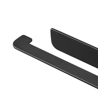 Porta rotolo aperto nero serie skyline - fissaggio biadesivo o incollo