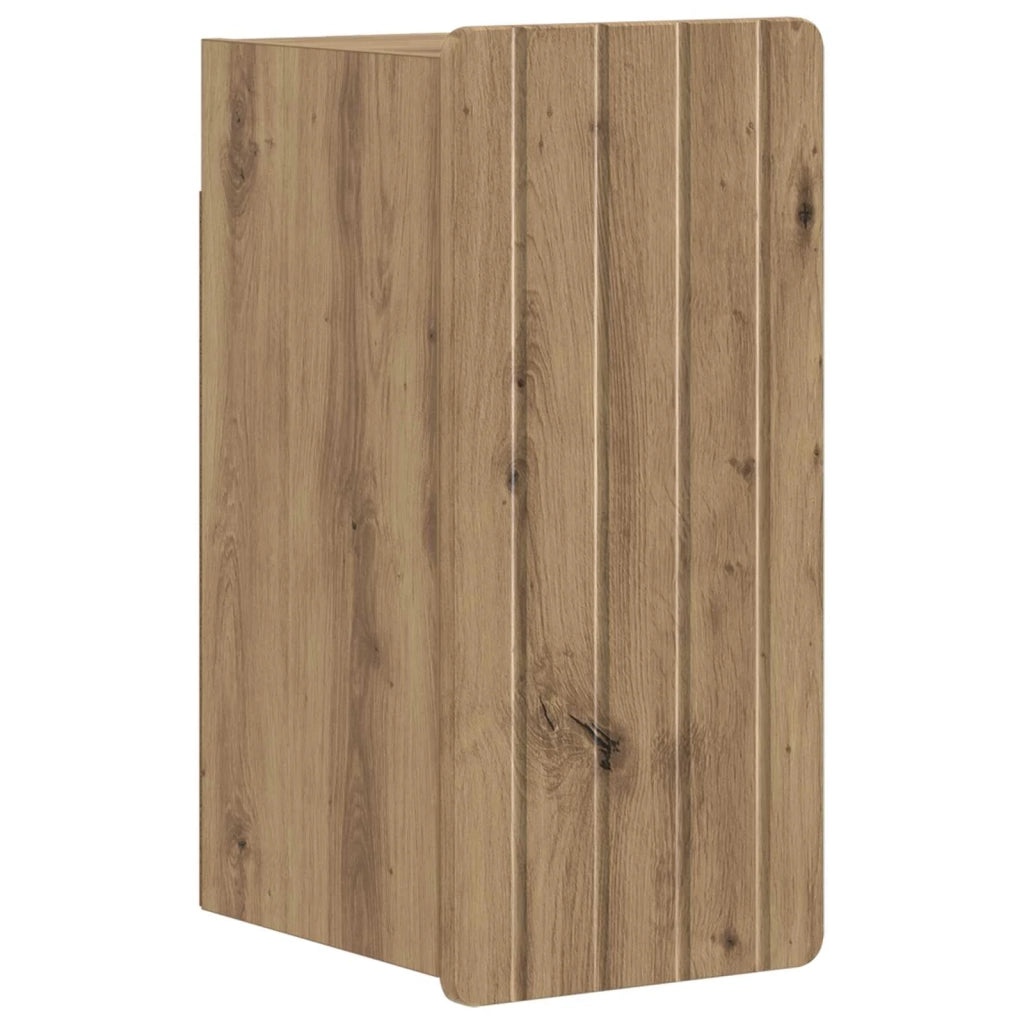 Armadio da bagno a muro ZWOLLE Rovere Artigianale 896374