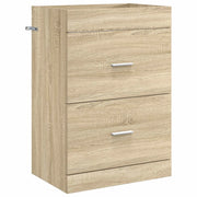 Mobiletto da Bagno Sotto Lavabo Rovere Sonoma 56 x 37,5 x 81 cm