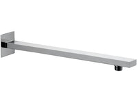 Braccio doccia q in ottone cromato 30 cm