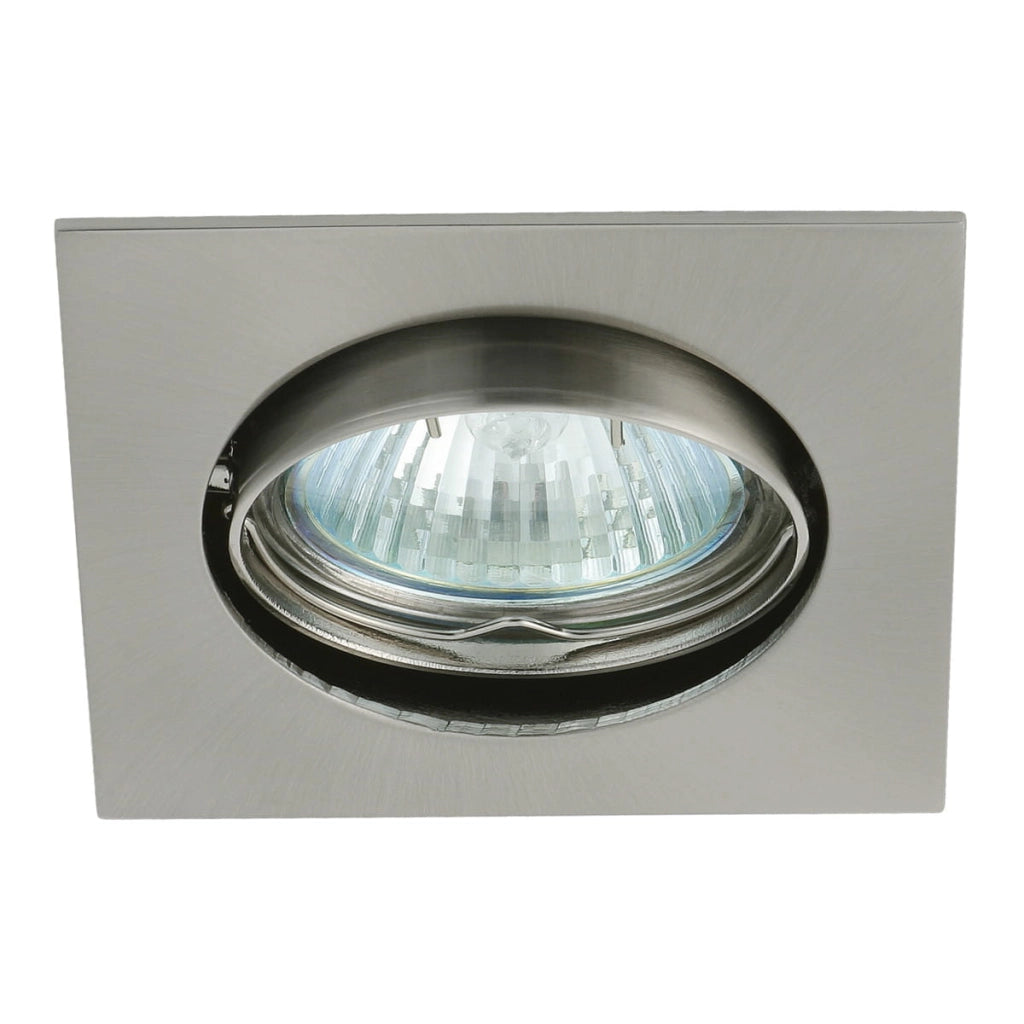 Kanlux NAVI 2553 faretto incasso quadrato argento GX5.3