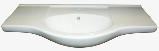 lavabo in ceramica integrale cm.105 per mobile eva cod:ferx.20152