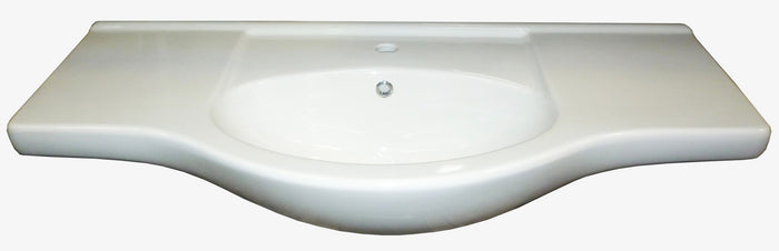 lavabo in ceramica integrale cm.105 per mobile eva cod:ferx.20152
