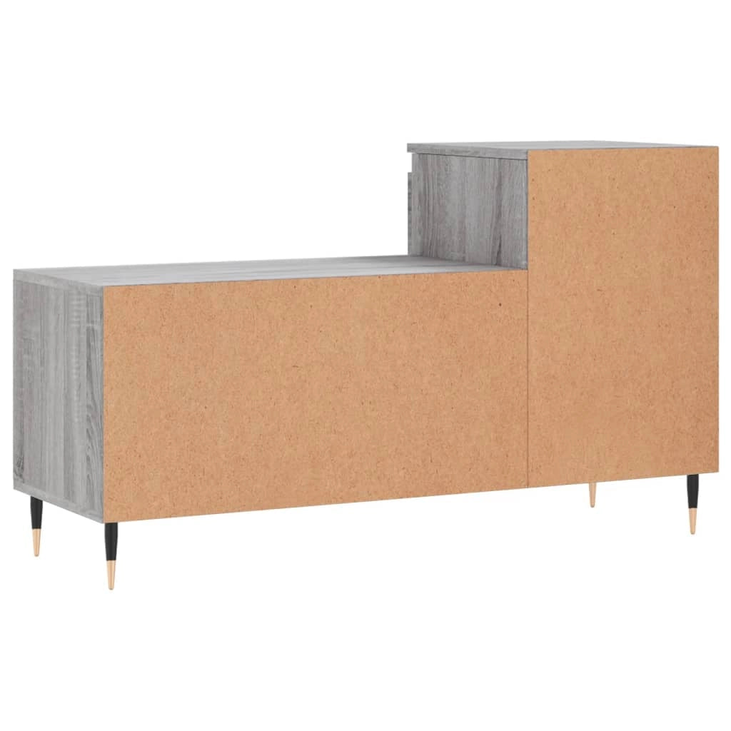 Scarpiera mobile contenitore per scarpe mobile per ingresso/corridoio/soggiorno design Sonoma 102 x 36 x 60 cm legno ingegnerizzato grigio 02_0022048
