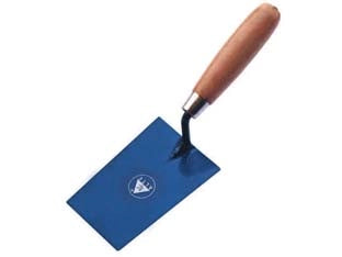 CAZZUOLINO PUNTA QUADRA MANICO LEGNO- - mm.160 - 6 pezzi ALTE