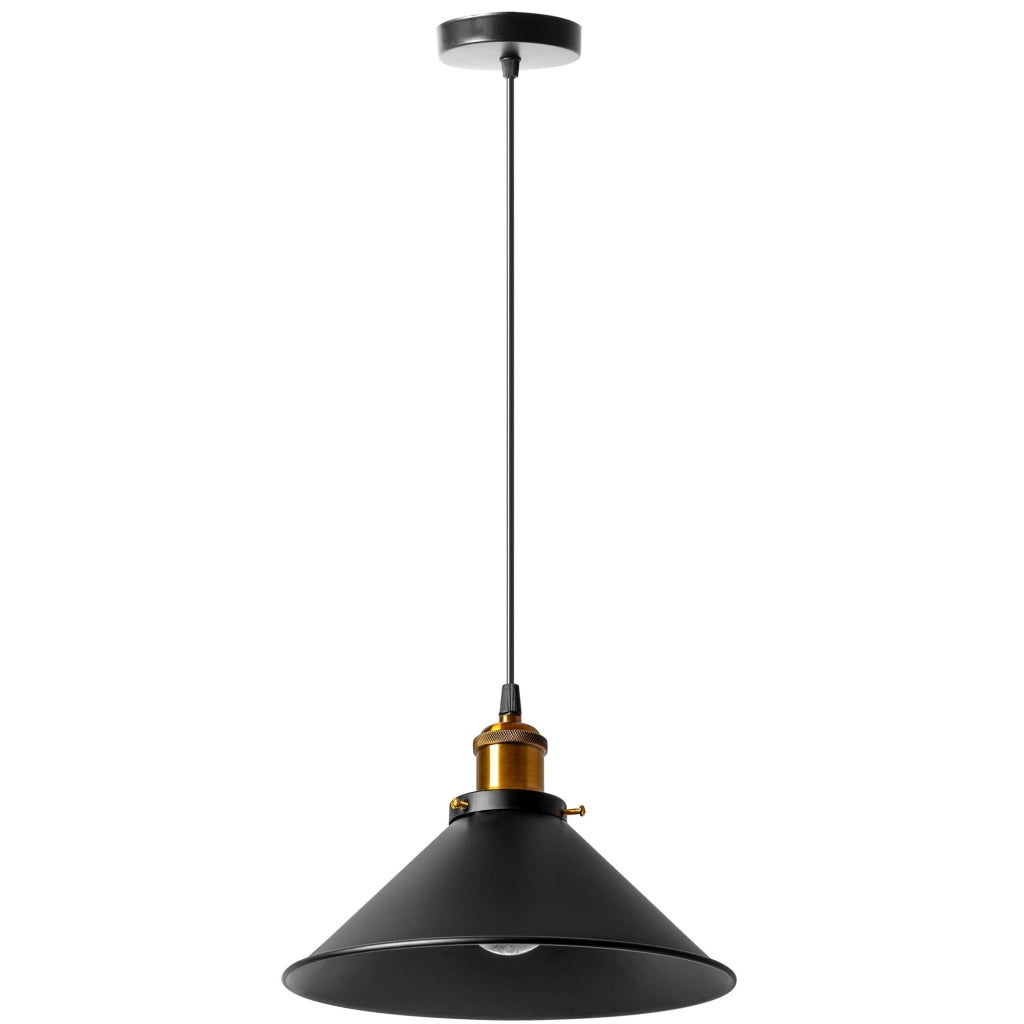 Lampada Da Soffitto Pensile Porto Black