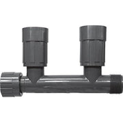 raccordo pvc distributore rain bird 2 vie 1 filettatura interna