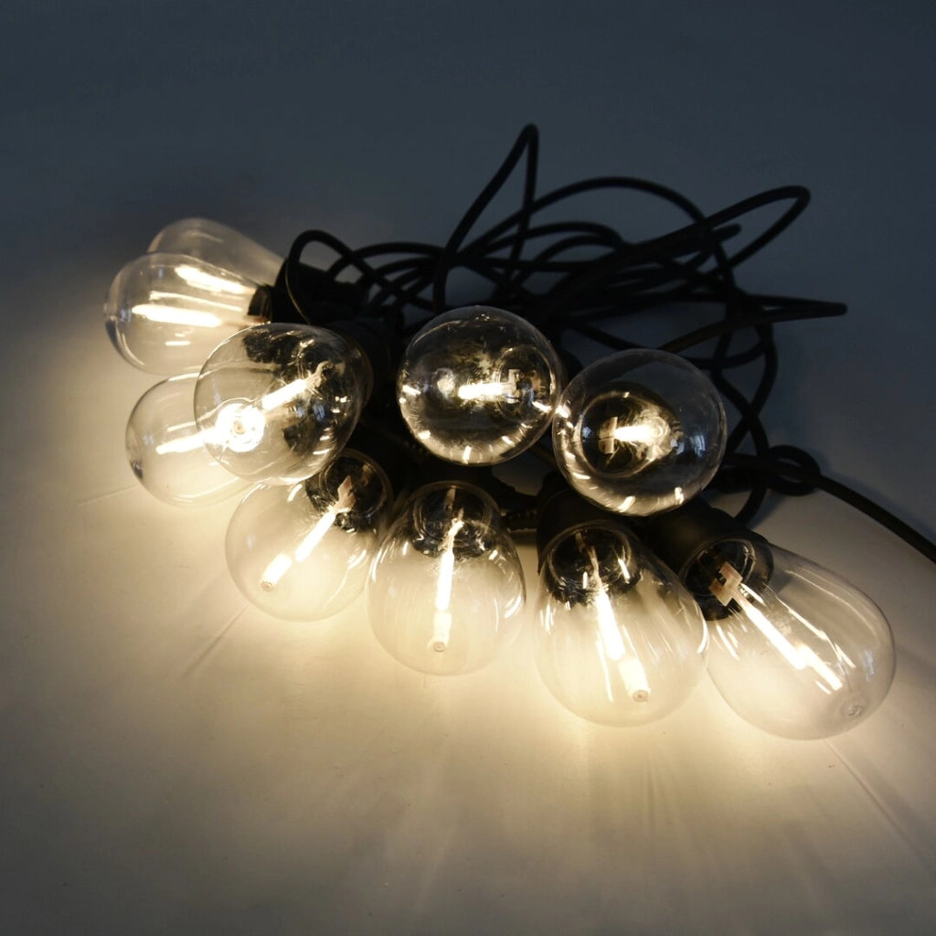Girlanda solare da giardino 6,5 m LED 2700K IP44 Rabalux Zirc