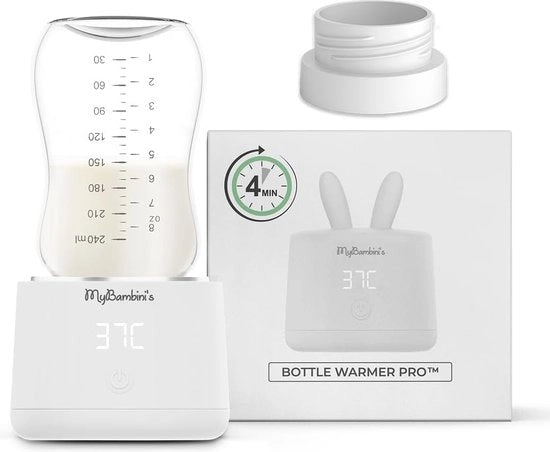 Flessenwarmer Portatile con Regolazione di Temperatura - Riscaldamento Rapido per Alimentazione dei Bambini - Compatibile con Diversi Tipi di Flessa.